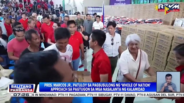 Mga biktima ng bagyo sa Cagayan at Ilocos Norte, nakatanggap ng tulong mula sa iba’t ibang opisyal at ahensya ng pamahalaan