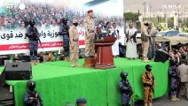 Yemen, Houthi in piazza a sostegno di Palestina e Libano
