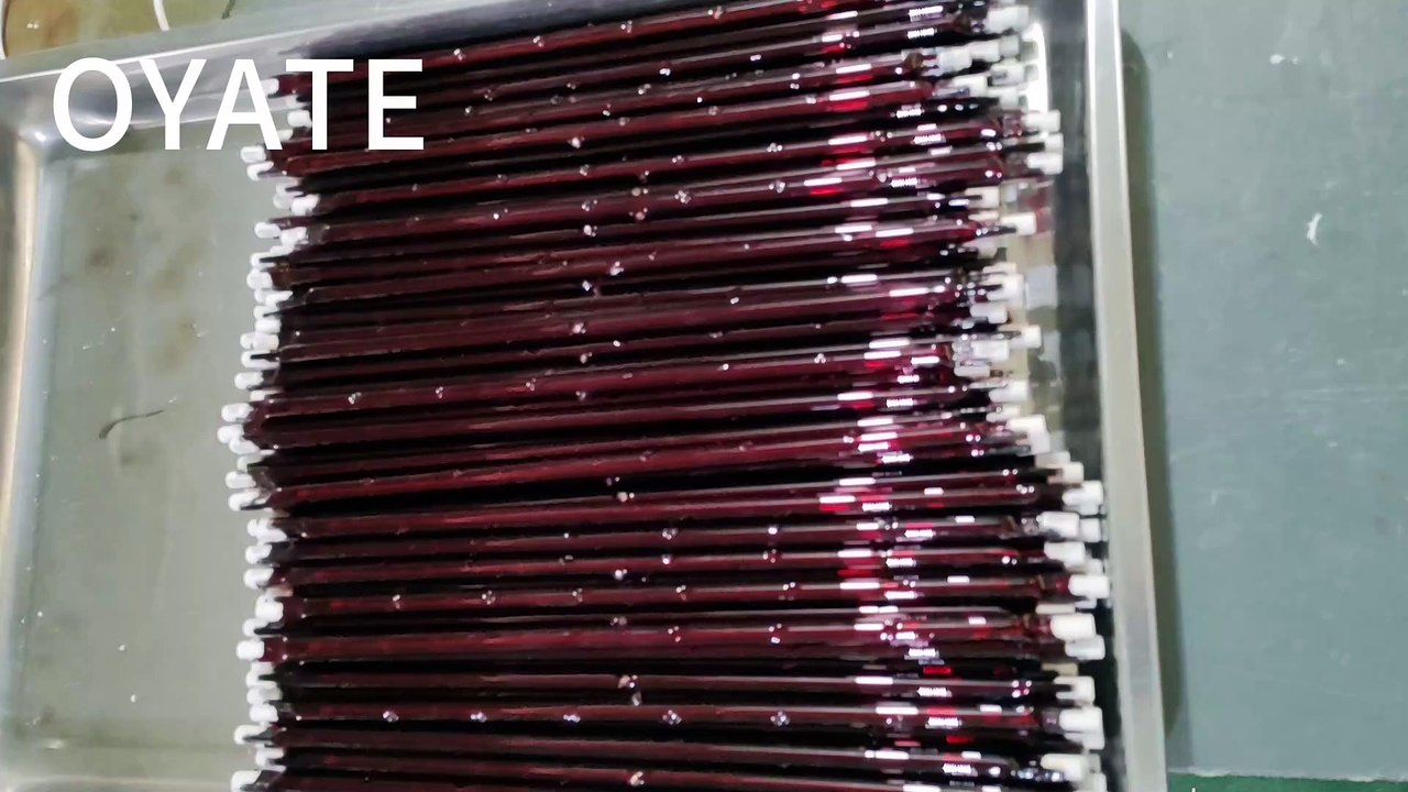 350mm 240v 1000w Ruby quartz infrared heating elements halogen heat lamps for shoe machines