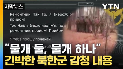 [자막뉴스] "물개 둘, 물개 하나" 긴박한 북한군 러시아서 감청된 내용 공개 / YTN