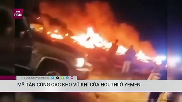 Mỹ tấn công kho vũ khí của Houthi ở Yemen, căng thẳng ở biển Đỏ tăng vọt