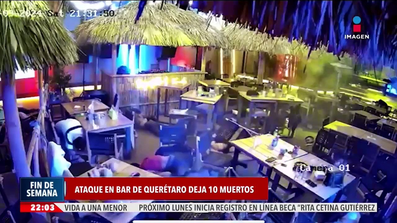 Ataque en el bar Los Cantaritos, en Querétaro, deja 10 muertos y 13 heridos