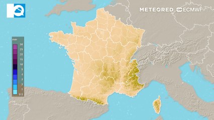 Une semaine pluvieuse en Méditerranée