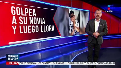 Hombre golpea a su novia y luego llora en Coyotepec, Estado de México