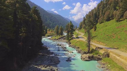 Kashmir's Scenic Beauty: Relaxation Music for Mind and Soul | Scenic Travel Video