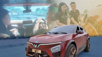 Trải nghiệm chiếc xe VinFast VF7 làm bằng gỗ độc nhất thế giới của chàng trai Bắc Ninh