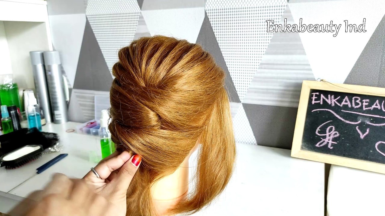 Easy Hairdo hairstyle for beginner