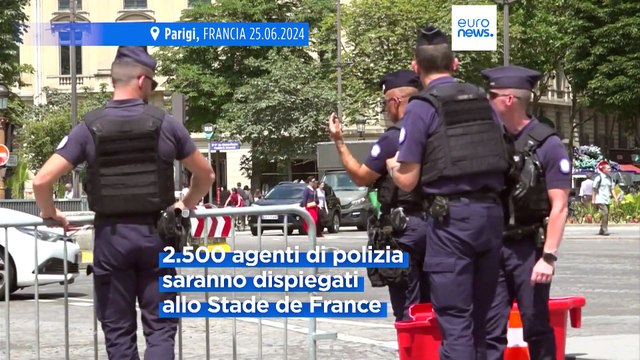 Parigi schiera 4.000 poliziotti per la partita Uefa Francia-Israele dopo le violenze di Amsterdam