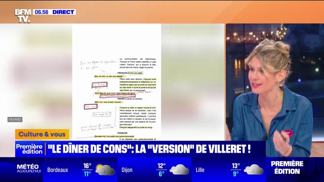 Le Dîner de cons : le texte de la pièce de théâtre publié avec les annotations de Jacques Villeret
