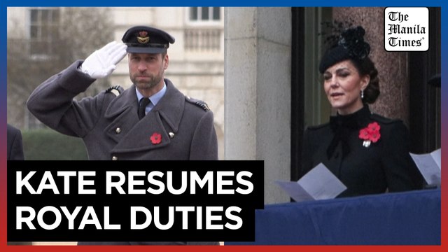 UK royals, politicians and troops hold annual Remembrance Sunday ceremony