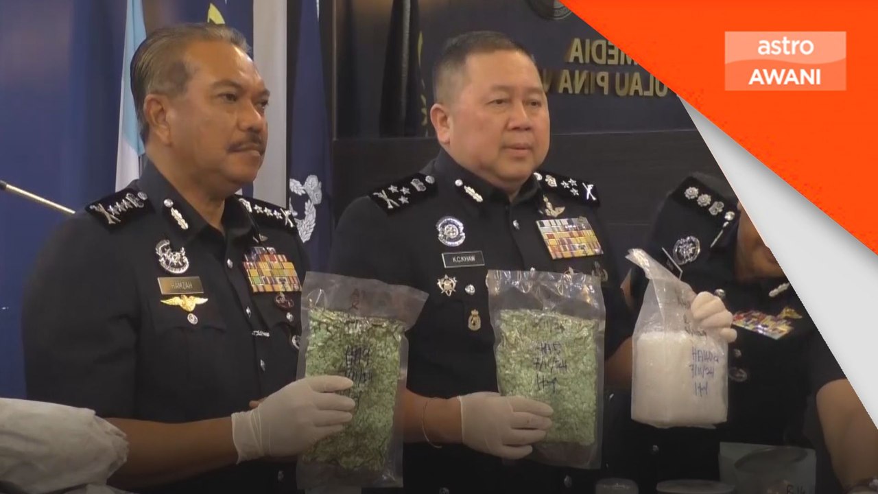 Polis tahan 'tukang masak', rampas dadah bernilai RM3 juta