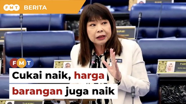 Kerajaan akui harga barangan akan naik apabila cukai naik