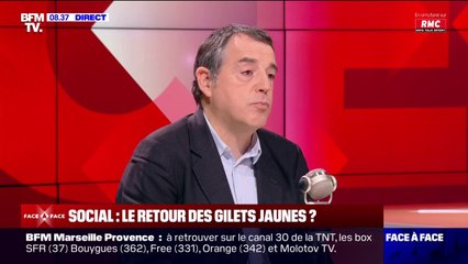Jérôme Fourquet sur un retour possible des gilets jaunes: "On n'en est pas là pour l'instant"