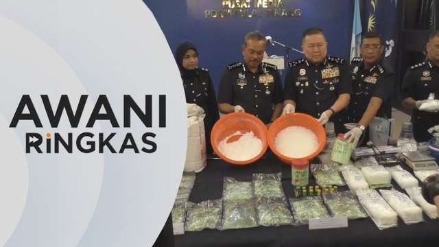 AWANI Ringkas: 'Tukang masak' dadah ditahan, rampas dadah RM3 juta