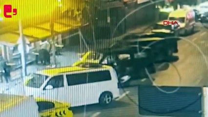 Beyoğlu'nda silahlı saldırı kamerada: 6 şüpheli tutuklandı