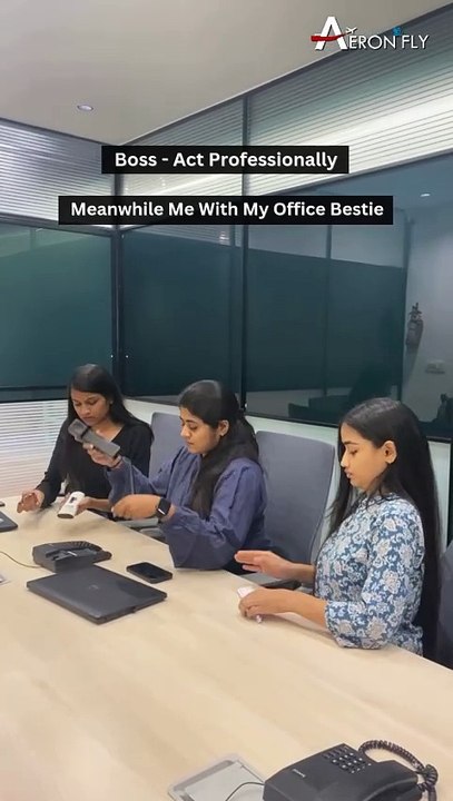 Me and my office bestie | AeronFly | Make Your Safar Suhana