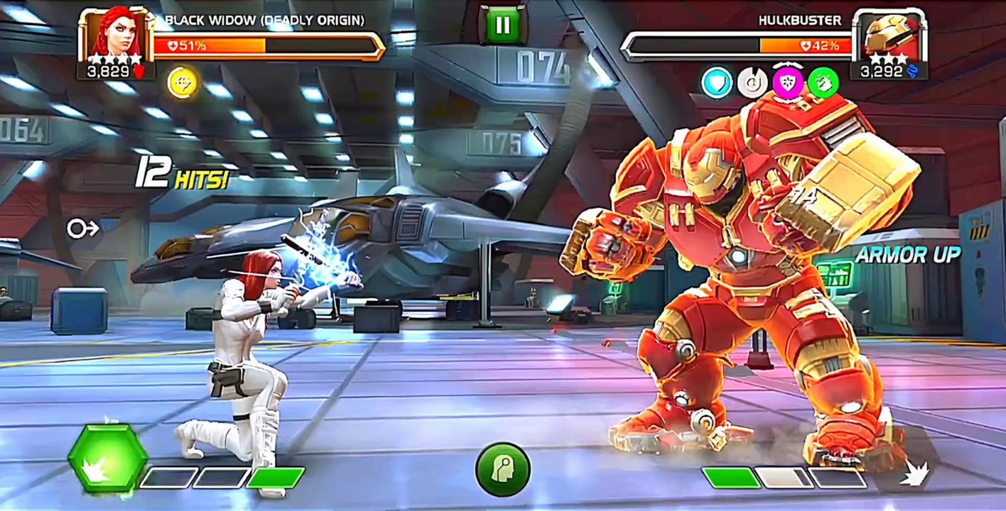 Black widow Vs Hulk buster amazing fight video 🔥🔥😎