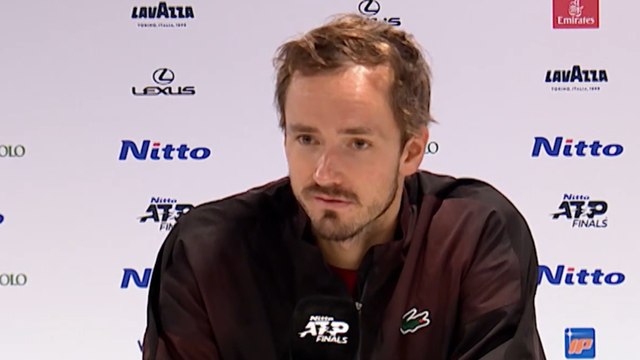 Tennis - ATP Finals 2024 - Daniil Medvedev after losing his nerves : I get angry and frustrated...
