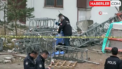 Malatya'da Tadilat Yapılan Binada İskele Çöktü: 2 İşçi Hayatını Kaybetti