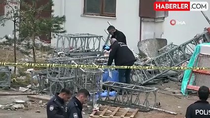 Malatya'da Tadilat Yapılan Binada İskele Çöktü: 2 İşçi Hayatını Kaybetti