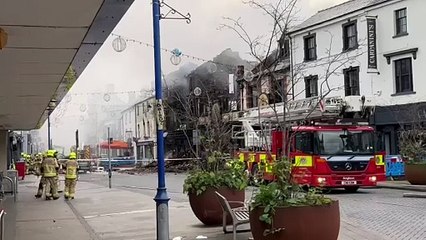 Devastating Fire Strikes Abergavenny's Frogmore Street 🚒