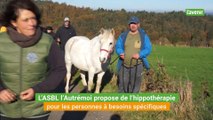 L'ASBL l'Autrémoi propose de l'hippothérapie pour les personnes besoins spécifiques