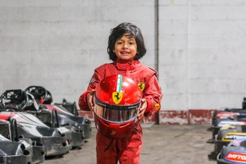 Britain's youngest racing driver is four-year-old with eyes on Formula 1