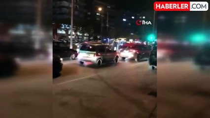 Bursa'da Asker Eğlencesinde Trafiği Kesip Çiftetelli Oynadılar