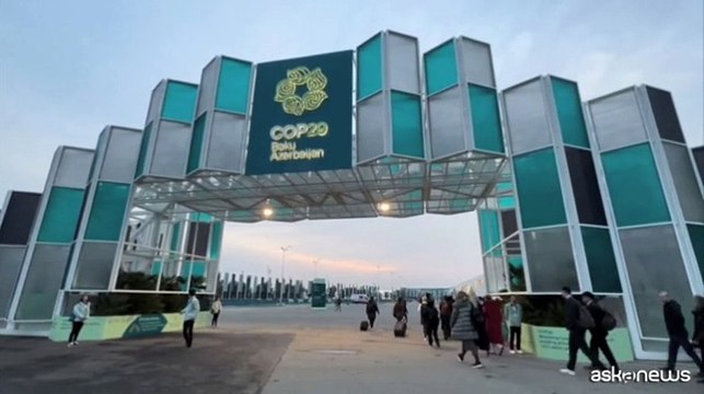 Al via la Cop29 sul clima a Baku, molti i leader assenti