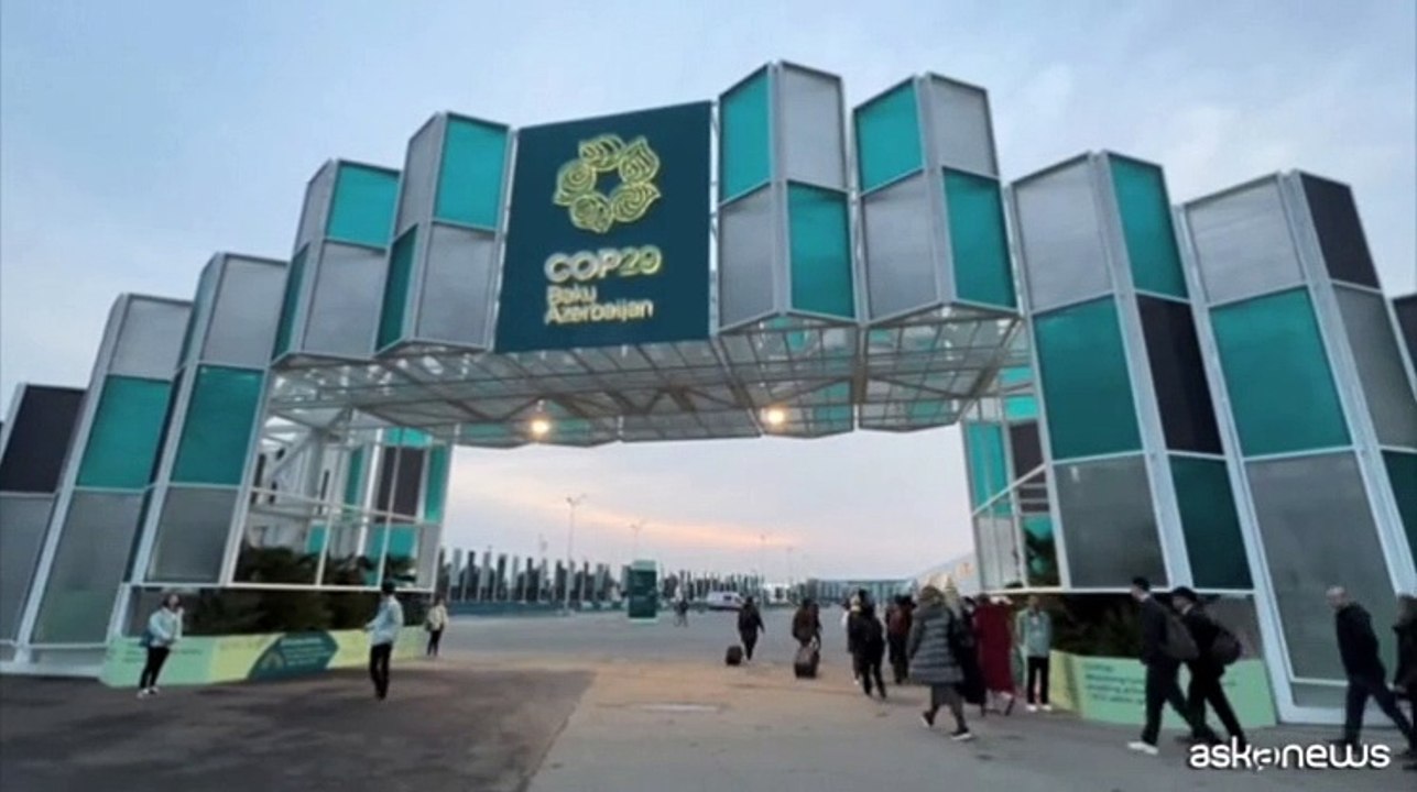 Al via la Cop29 sul clima a Baku, molti i leader assenti