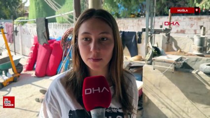 Muğla'da anne ve babasından öğrendiği lastik tamiri mesleği oldu