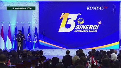 [FULL] Pidato Surya Paloh di HUT ke-13 NasDem, Singgung Posisi Partai di Pemerintahan Prabowo