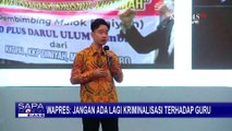 Harapan Wapres Gibran, Tak Ada Lagi Kasus Kriminalisasi Guru di Sekolah