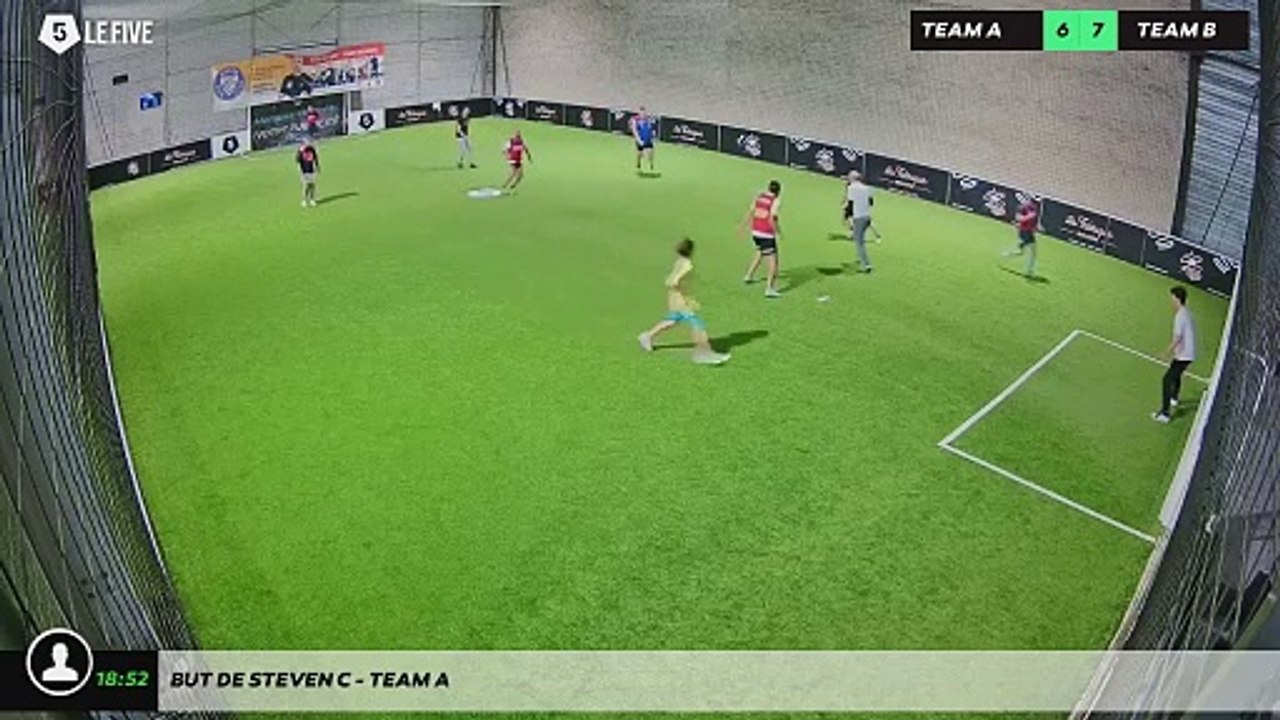 But de Steven C - Team A