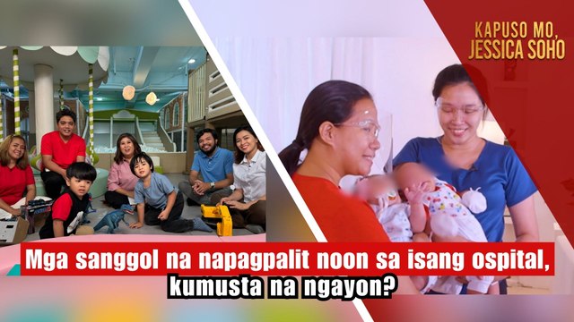 Mga sanggol na nagpalit noon sa hospital, kumusta na ngayon? | Kapuso Mo, Jessica Soho