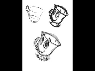 Apprends à dessiner des objets "cartoon"