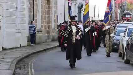 Penzance Remembrance Parade