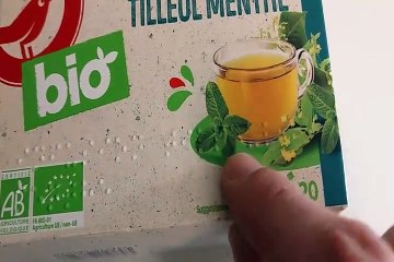 AUCHAN BIO Infusion au tilleul 20 sachets 30g