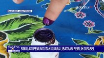 KPU Banyumas Gelar Simulasi Pemungutan Suara Pilkada, Libatkan Pemilih Difabel