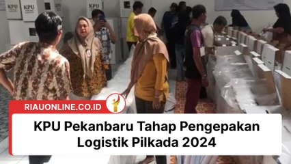 KPU Pekanbaru Tahap Pengepakan Logistik Pilkada 2024