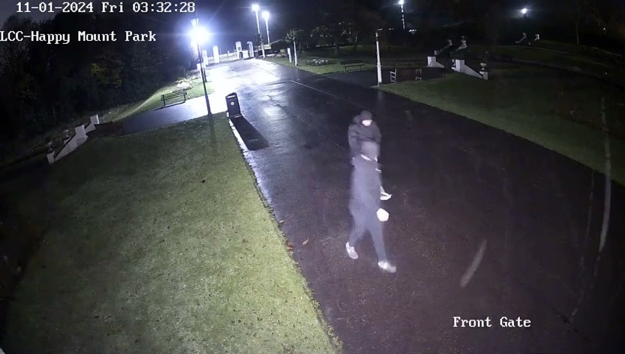 CCTV after burglaries at Morecambe park cafe