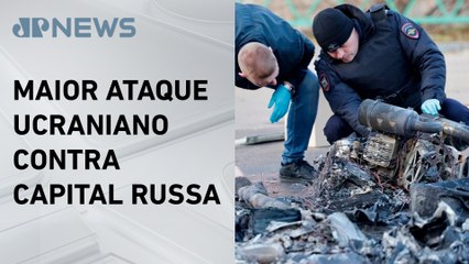 Rússia derruba 34 drones ucranianos que tinham como alvo Moscou