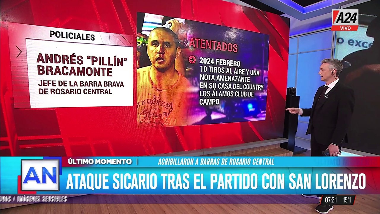 Crimen de los barras de Rosario Central: mataron a Andrés 'Pillín' Bracamonte y a Daniel “Rana” Attardo