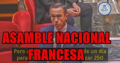TRAGEDIA DE VALENCIA: ESTO HA OCURRIDO EN LA ASAMBLEA NACIONAL DE FRANCIA, ¿MÁS PISTAS?