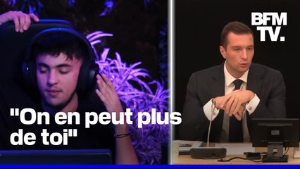 Inoxtag recadre Jordan Bardella qui lui apporte son "soutien" après son cambriolage