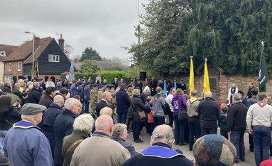 Holybourne Remembrance Parade and Service