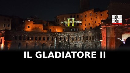 Il Gladiatore II, tanta attesa. Il trailer ai Mercati di Traiano a Roma