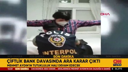 SON DAKİKA! Çiftlik Bank davasında ara karar çıktı!