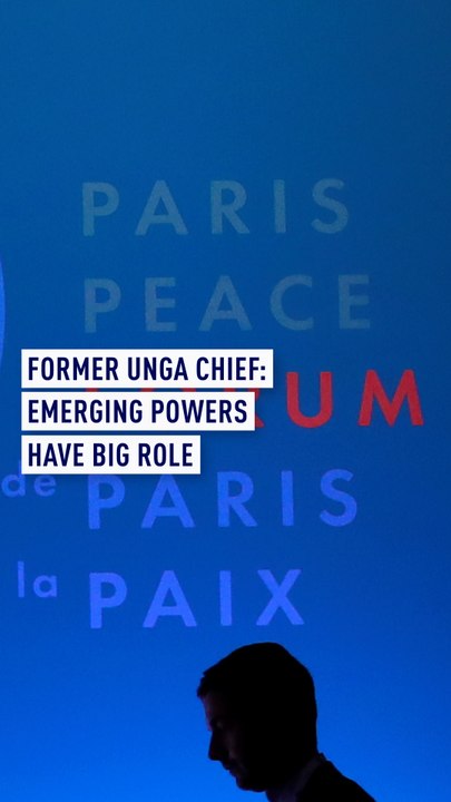 Former UNGA chief: Emerging powers have big role