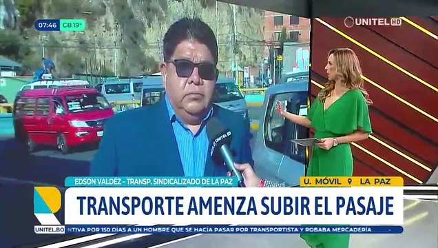 ​Choferes amenaza con subir el pasaje urbano en La Paz